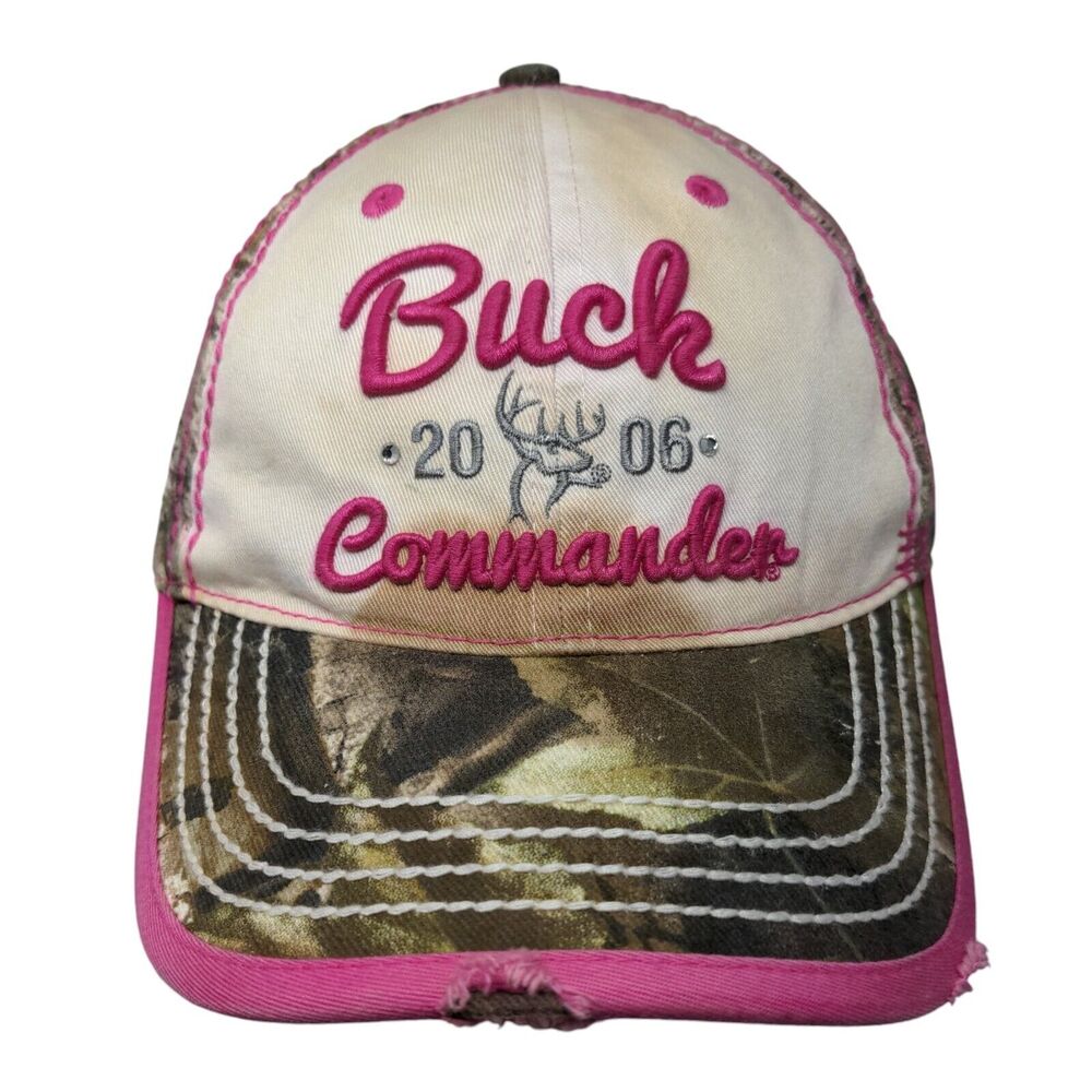 Buck Commander 2006 Strapback Hat Camouflage OSFM Embroidered 6 Panel